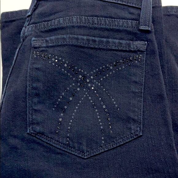 NYDJ Womens 2 Black Bootcut Jeans - Picture 2 of 5